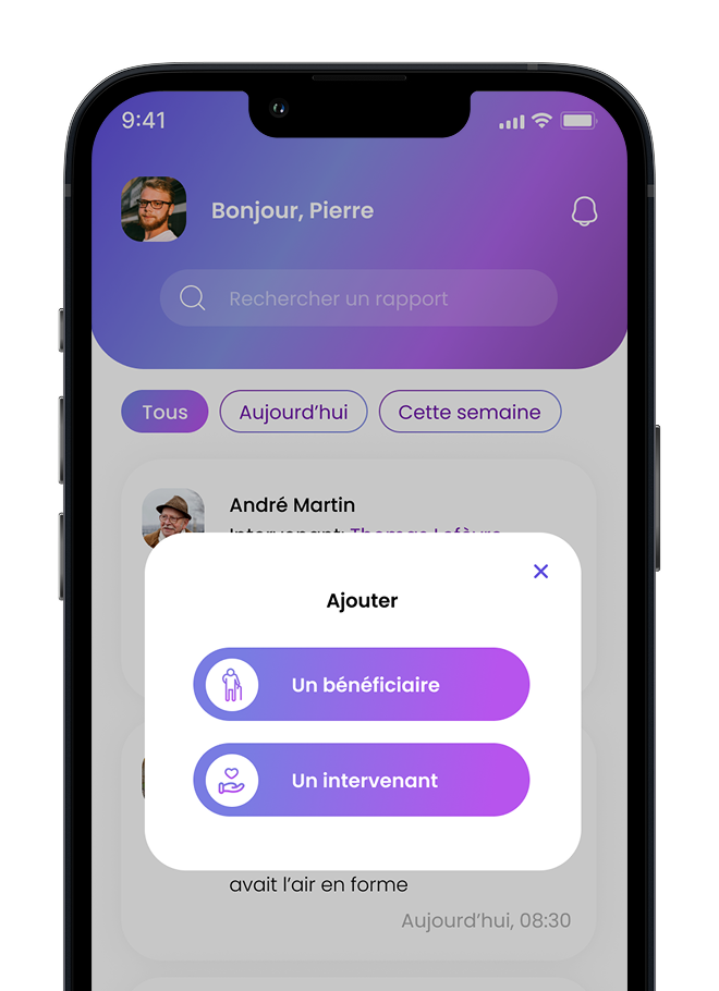 Intervenant métier embarqué